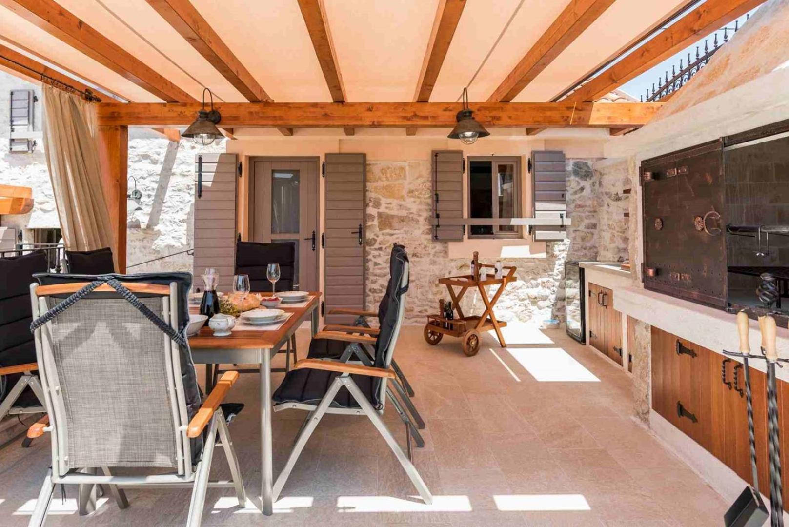 Luxury Villa Finessa Skradin 2 With Heated Pool, Jacuzzi And Sauna Zewnętrze zdjęcie
