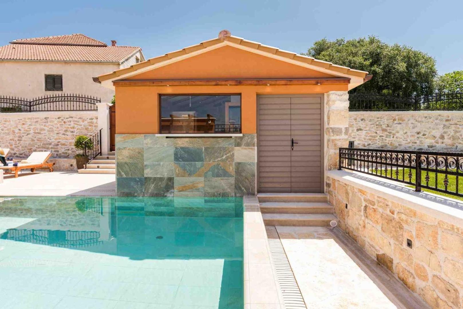 Luxury Villa Finessa Skradin 2 With Heated Pool, Jacuzzi And Sauna Zewnętrze zdjęcie